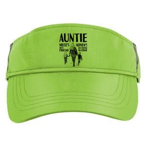 Auntie Nieces Best Friend Nephews Best Partner In Crime Meaningful Gift Adult Drive Performance Visor