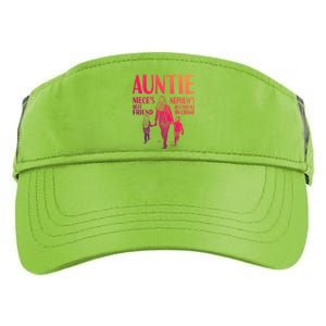 Auntie Nieces Best Friend Nephews Best Partner In Crime Gift Adult Drive Performance Visor