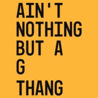 AinT Nothing But A G Thang 90s Pom Pom 12in Knit Beanie