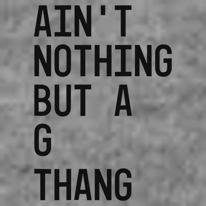 AinT Nothing But A G Thang 90s Sustainable Beanie