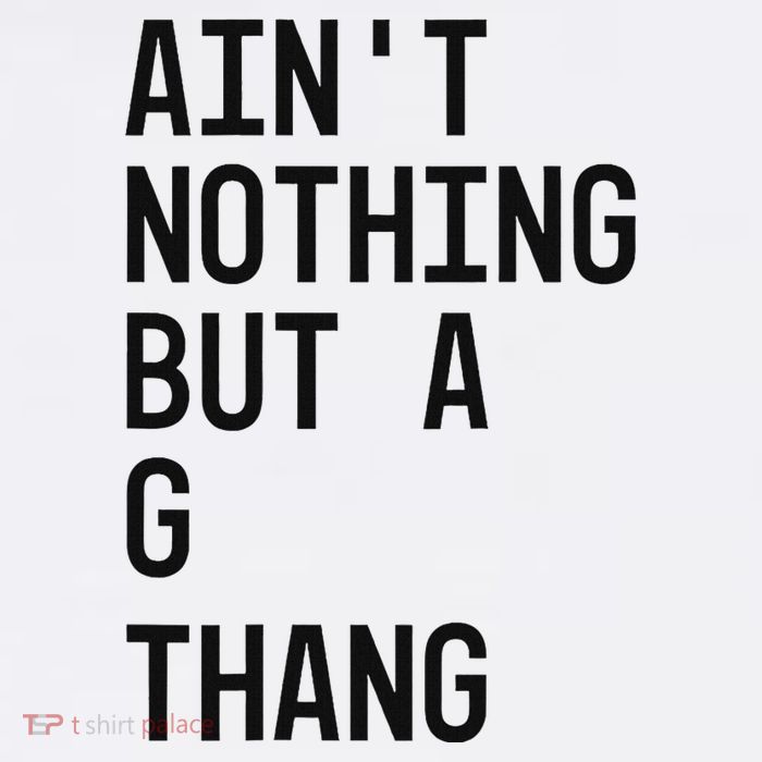 AinT Nothing But A G Thang 90s Bucket Hat