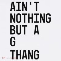 AinT Nothing But A G Thang 90s 11oz C Handle Ceramic Mug