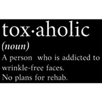 Aesthetic Nurse Botox RN The Definition of Toxaholic Bumper Sticker