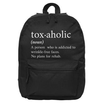 Aesthetic Nurse Botox RN The Definition of Toxaholic 16 in Basic Backpack