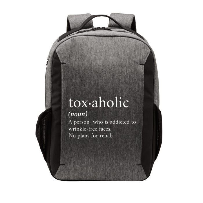 Aesthetic Nurse Botox RN The Definition of Toxaholic Vector Backpack