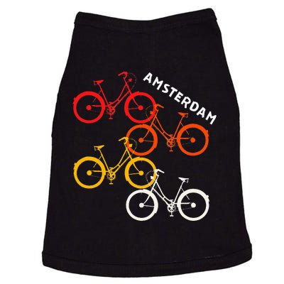 Amsterdam Netherlands Bike Bicycle Souvenir Doggie Tank