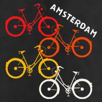 Amsterdam Netherlands Bike Bicycle Souvenir Hat