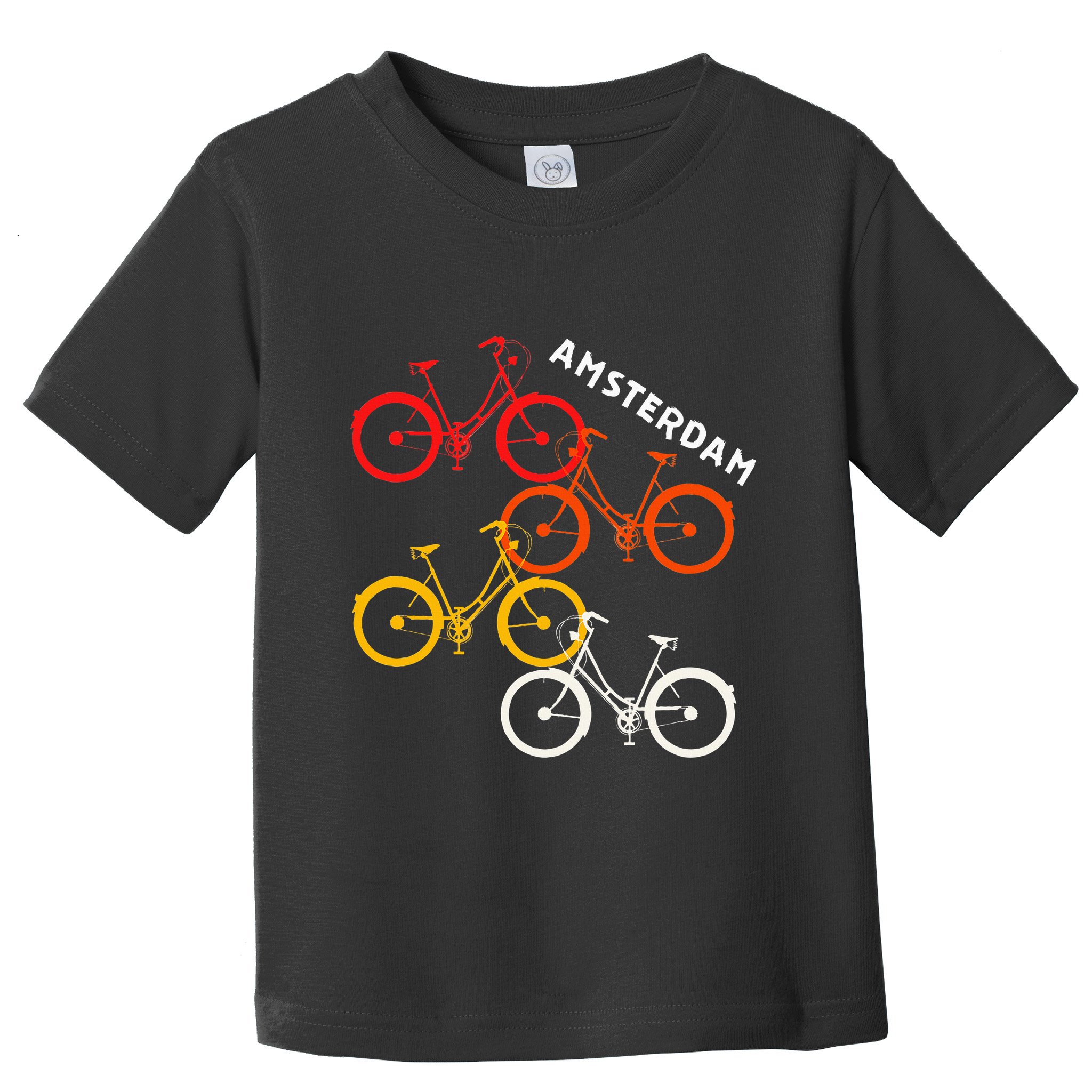 Amsterdam Netherlands Bike Bicycle Souvenir Toddler T-Shirt