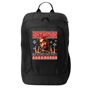 Aint Nothing But A Christmas Party Ugly City Backpack