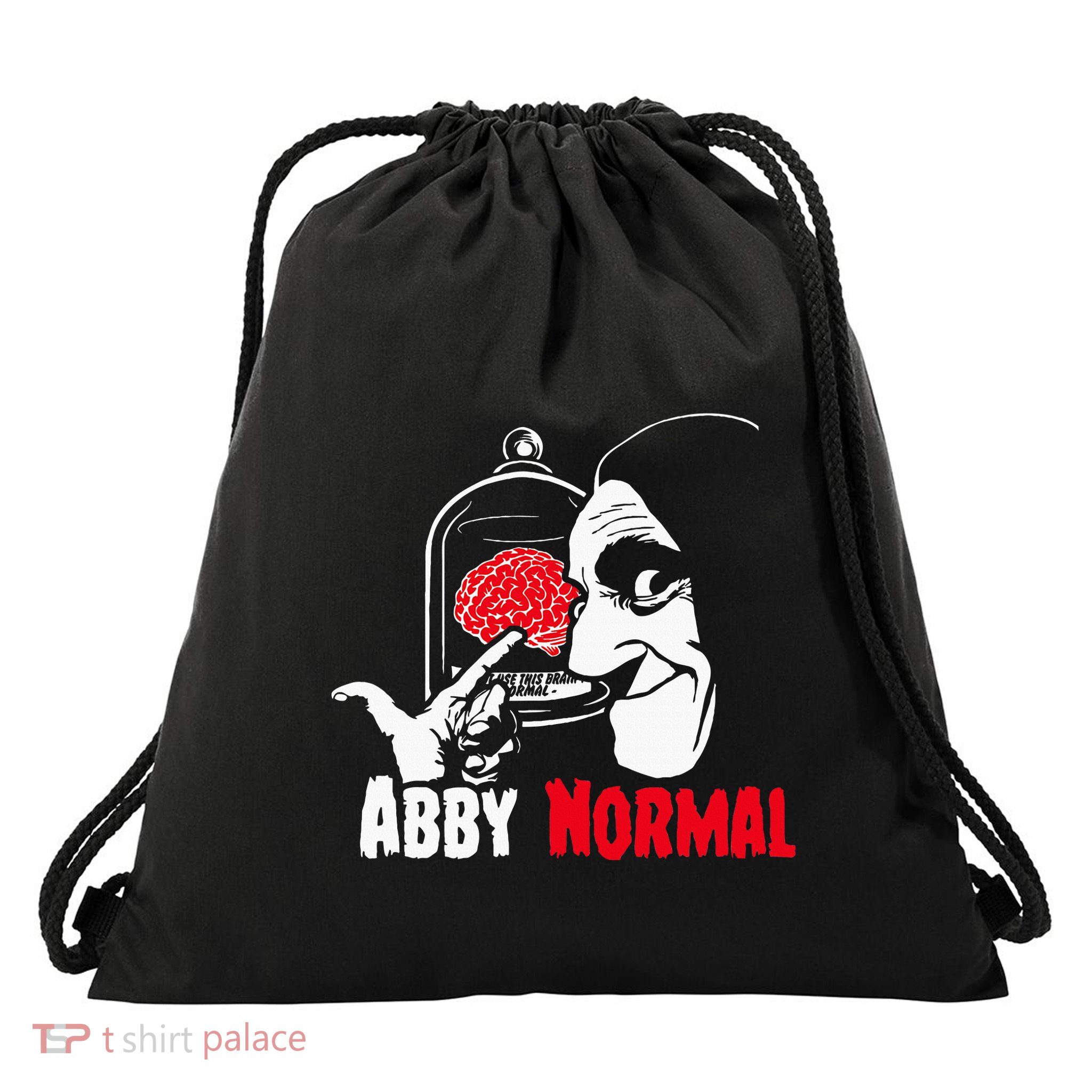 Abby Normal Brain Abnormal Christmas Costume Drawstring Bag