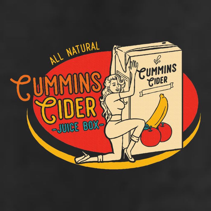 All Natural Cum.Mins Cider Humor 11oz C Handle Ceramic Mug
