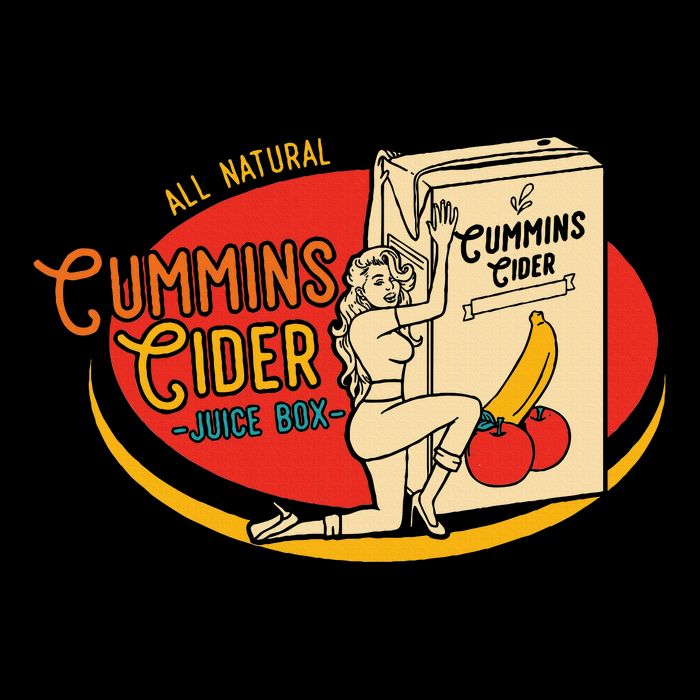 All Natural Cum.Mins Cider Humor Toddler Hoodie
