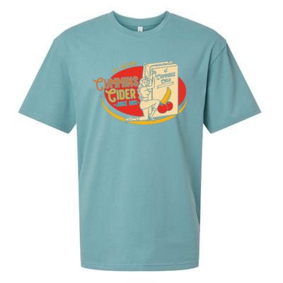 All Natural Cum.Mins Cider Humor Sueded Cloud Jersey T-Shirt