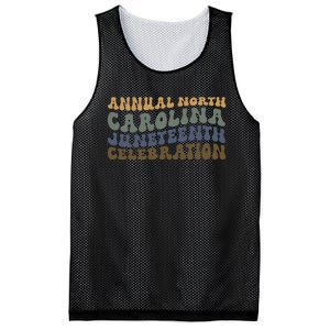 Annual North Carolina Juneteenth Celebration Retro Art Mesh Reversible Basketball Jersey Tank