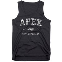 Apex North Carolina Nc Vintage Athletic Tank Top