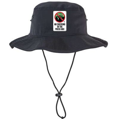 Athletelogos No Cheering In The Press Box Legacy Cool Fit Booney Bucket Hat