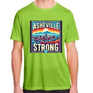 Asheville North Carolina Asheville Strong Gift Adult ChromaSoft Performance T-Shirt