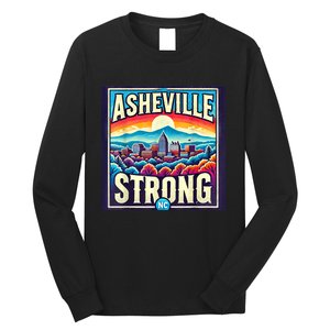 Asheville North Carolina Asheville Strong Gift Long Sleeve Shirt