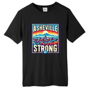 Asheville North Carolina Asheville Strong Gift Tall Fusion ChromaSoft Performance T-Shirt