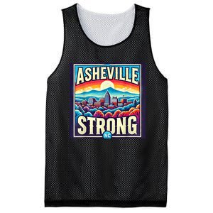 Asheville North Carolina Asheville Strong Gift Mesh Reversible Basketball Jersey Tank