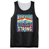 Asheville North Carolina Asheville Strong Gift Mesh Reversible Basketball Jersey Tank