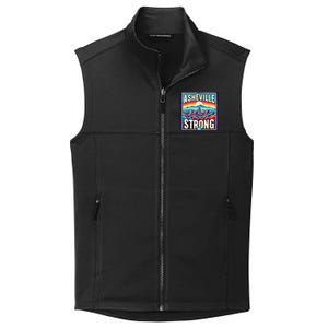 Asheville North Carolina Asheville Strong Gift Collective Smooth Fleece Vest