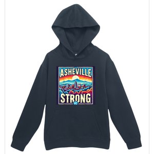 Asheville North Carolina Asheville Strong Gift Urban Pullover Hoodie