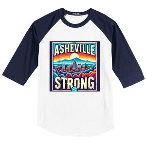 Asheville North Carolina Asheville Strong Gift Baseball Sleeve Shirt