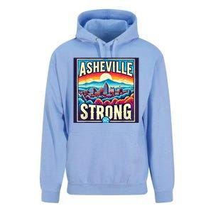 Asheville North Carolina Asheville Strong Gift Unisex Surf Hoodie