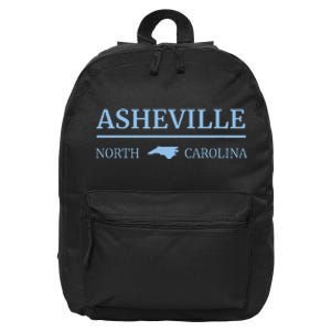 Asheville North Carolina Blue Ridge Mountains Nc Hiking 16 in Basic Backpack