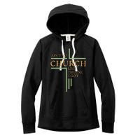 AinT No Church Like The One I Got Women's Fleece Hoodie