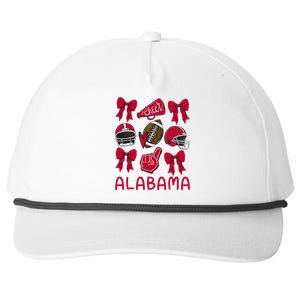 Alabama Niece Coquette Bow Gift Snapback Five-Panel Rope Hat