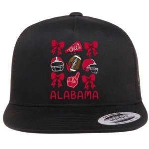 Alabama Niece Coquette Bow Gift Flat Bill Trucker Hat