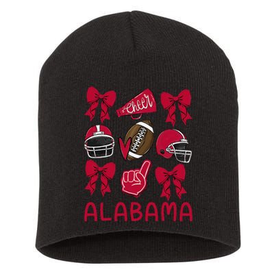 Alabama Niece Coquette Bow Gift Short Acrylic Beanie