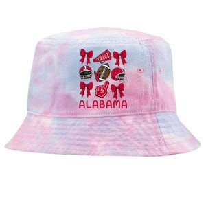 Alabama Niece Coquette Bow Gift Tie-Dyed Bucket Hat