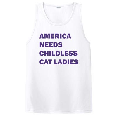 America Needs Childless Cat Ladies PosiCharge Competitor Tank