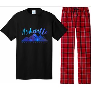 Asheville North Carolina Camping Hiking Skiing Family Trip Cute Gift Pajama Set