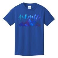 Asheville North Carolina Camping Hiking Skiing Family Trip Cute Gift Kids T-Shirt