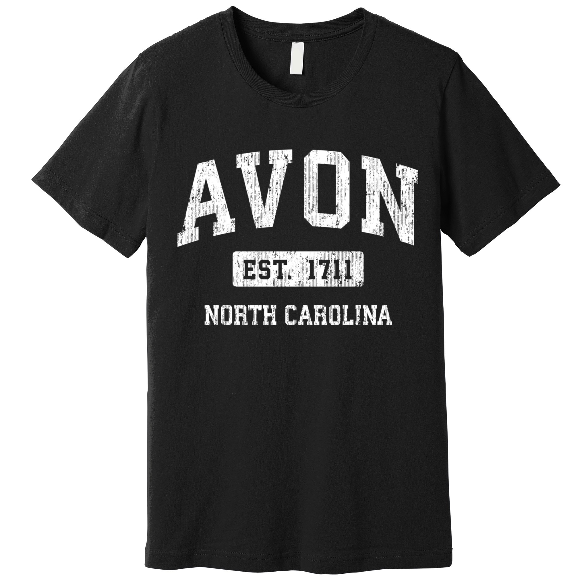 Avon North Carolina Nc Vintage Athletic Sports Premium T-Shirt