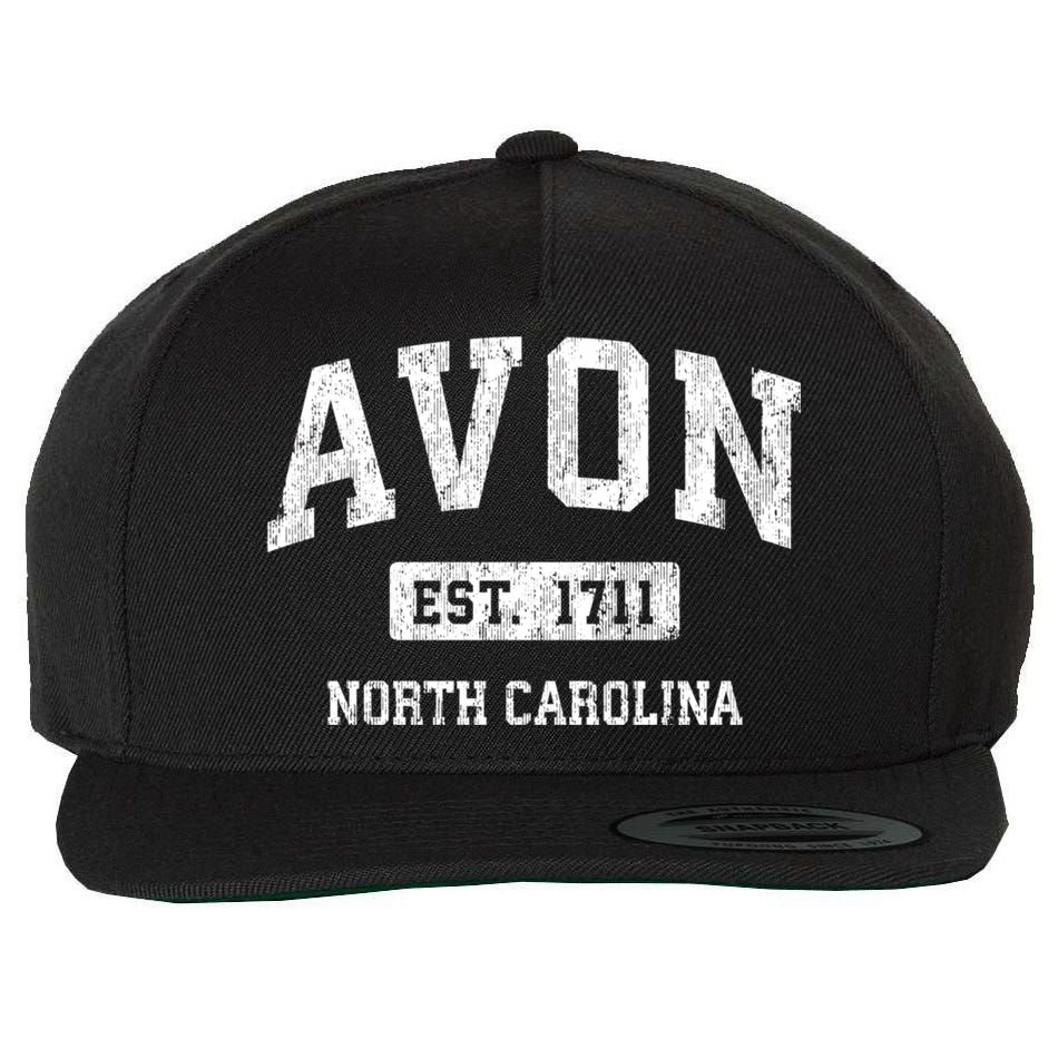Avon North Carolina Nc Vintage Athletic Sports Wool Snapback Cap