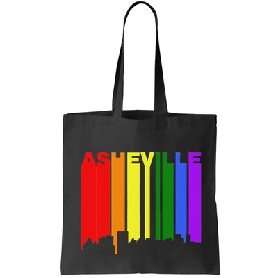 Asheville North Carolina Lgbtq G.A.Y Pride Skyline Bag