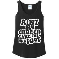 AinT No Church Like The One I Got Ladies Essential Tank