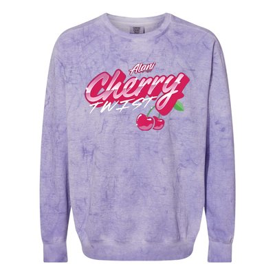 Alani Nu Cherry Twist Colorblast Crewneck Sweatshirt