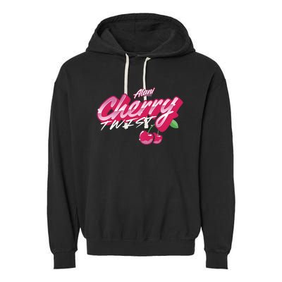 Alani Nu Cherry Twist Garment-Dyed Fleece Hoodie