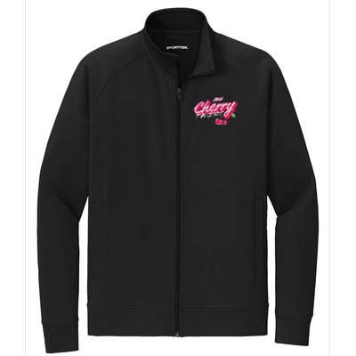 Alani Nu Cherry Twist Stretch Full-Zip Cadet Jacket