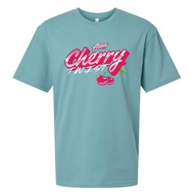 Alani Nu Cherry Twist Sueded Cloud Jersey T-Shirt