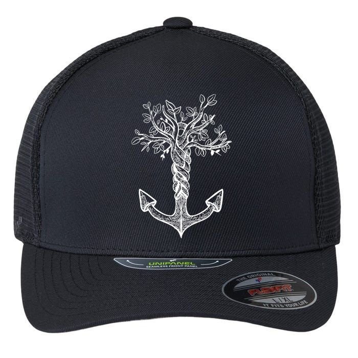 Anchor Tree Flexfit Unipanel Trucker Cap