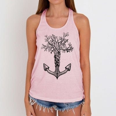 Anchor Tree Women's Knotted Racerback Tank