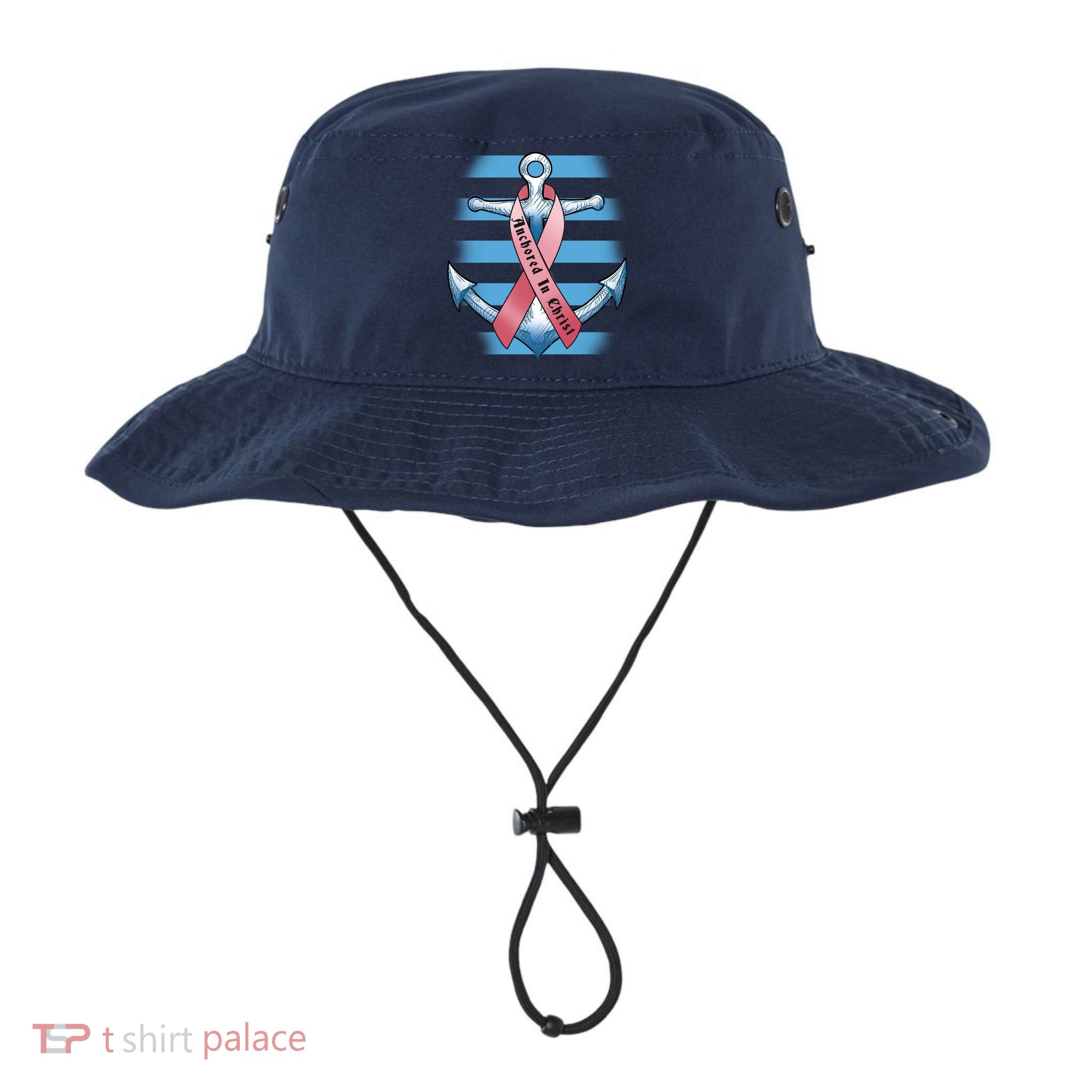 Anchored In Christ Bucket Hat