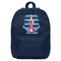 Anchored In Christ 16 in Basic Backpack
